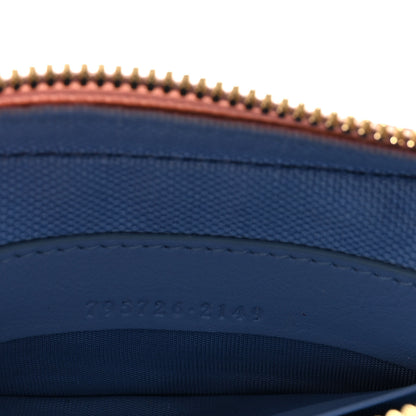 Gucci Dollar Calfskin Enamel Super Mini GG Marmont Chain Shoulder Bag Light Pink Blue 7 of 10