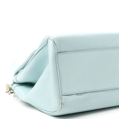 Dolce & Gabbana Dauphine Large Miss Sicily Satchel Light Blue 6 of 18