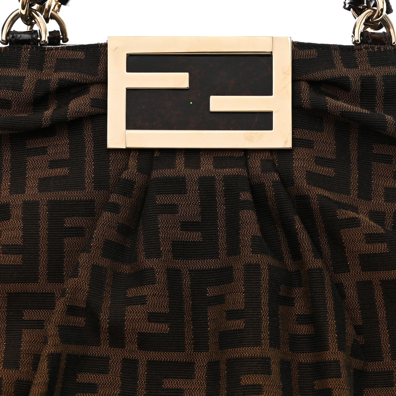 Fendi Zucca Mia Tote Tobacco 8 of 10