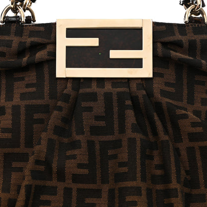 Fendi Zucca Mia Tote Tobacco 8 of 10