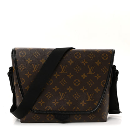 Louis Vuitton Monogram Macassar Magnetic Messenger 1 of 9