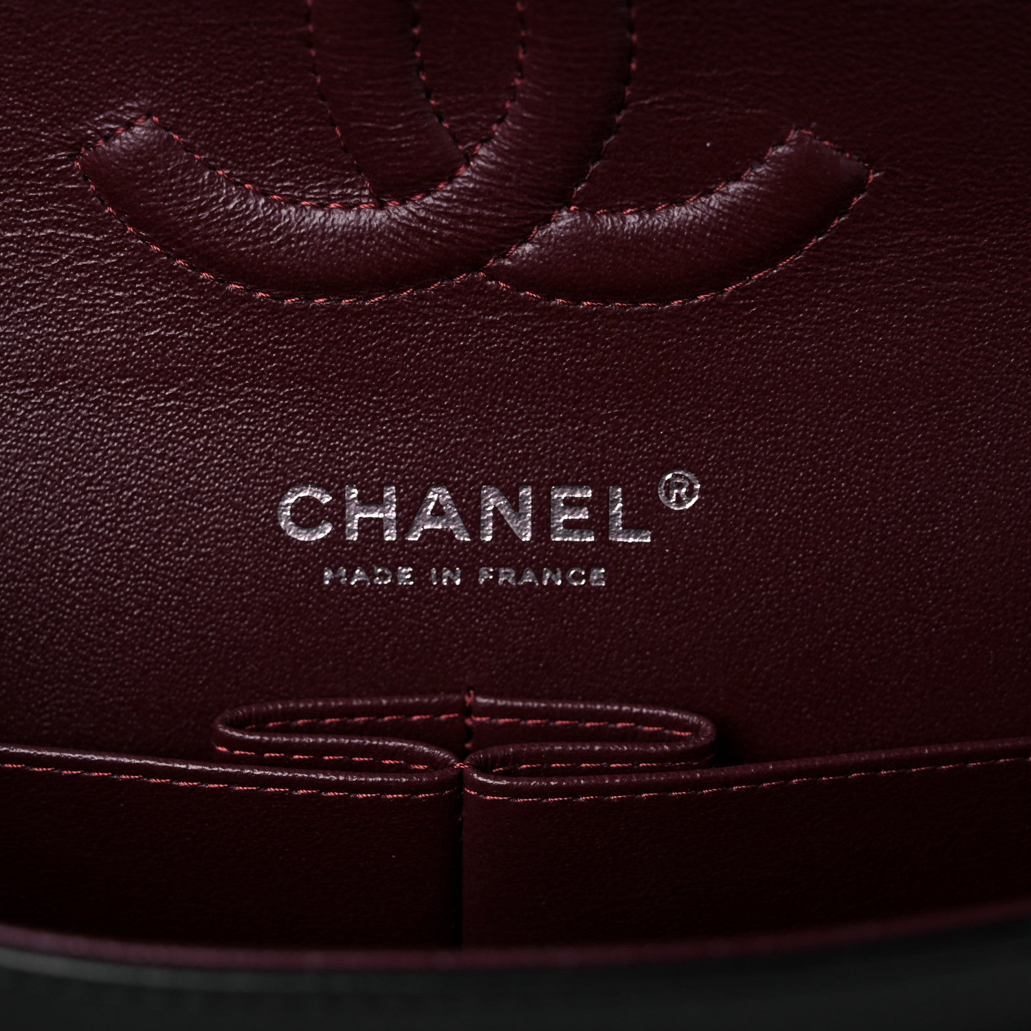 Chanel Lambskin Quilted Medium Double Flap Black 6 of 11