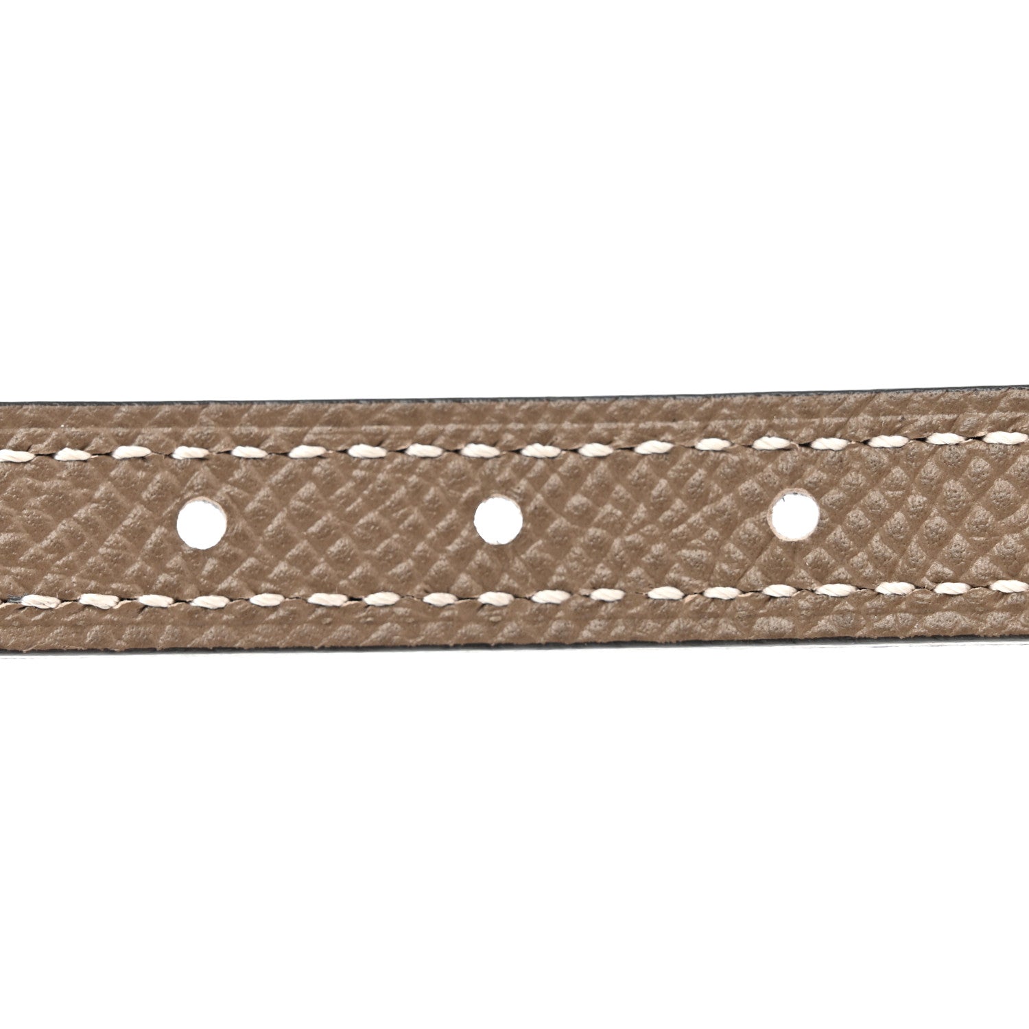 Hermes Swift Epsom Carrousel 13mm Belt 75 30 Black Etoupe 5 of 7