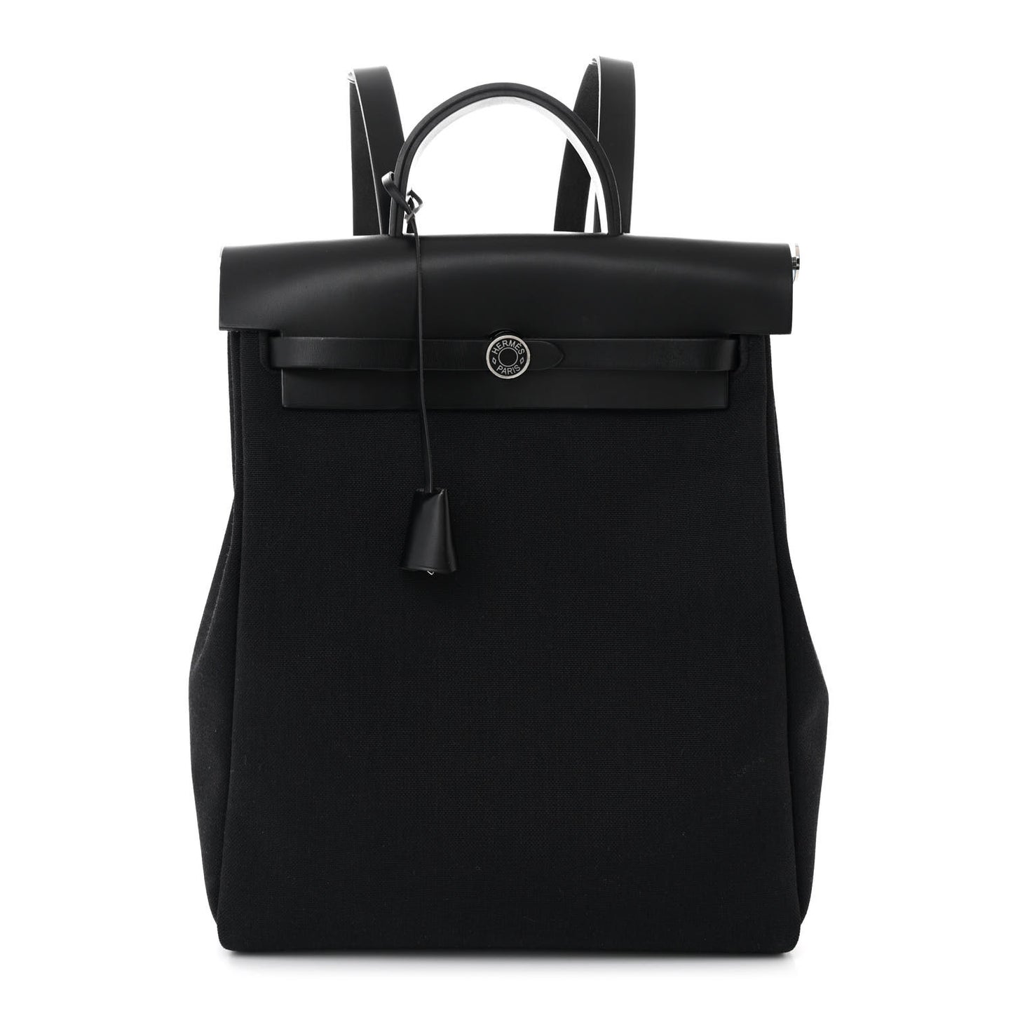 Military Toile Vache Hunter Herbag a Dos Zip Retourne Backpack Black