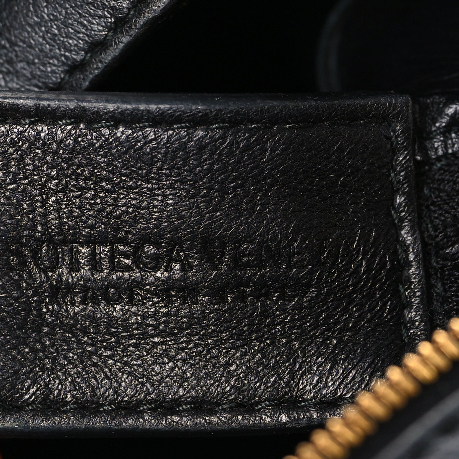 Bottega Veneta Lambskin Maxi Intrecciato Small Cassette Camera Bag Black 6 of 8