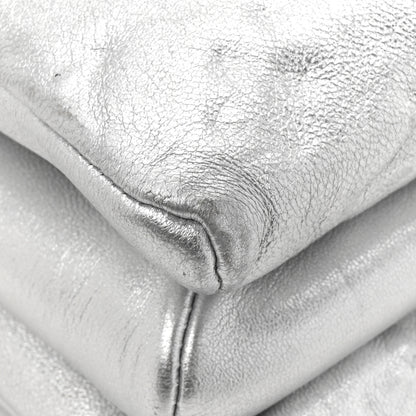 Louis Vuitton Metallic Lambskin Embossed Monogram Coussin PM Silver 11 of 12