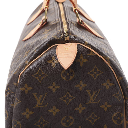 Louis Vuitton Monogram Speedy 35 9 of 11