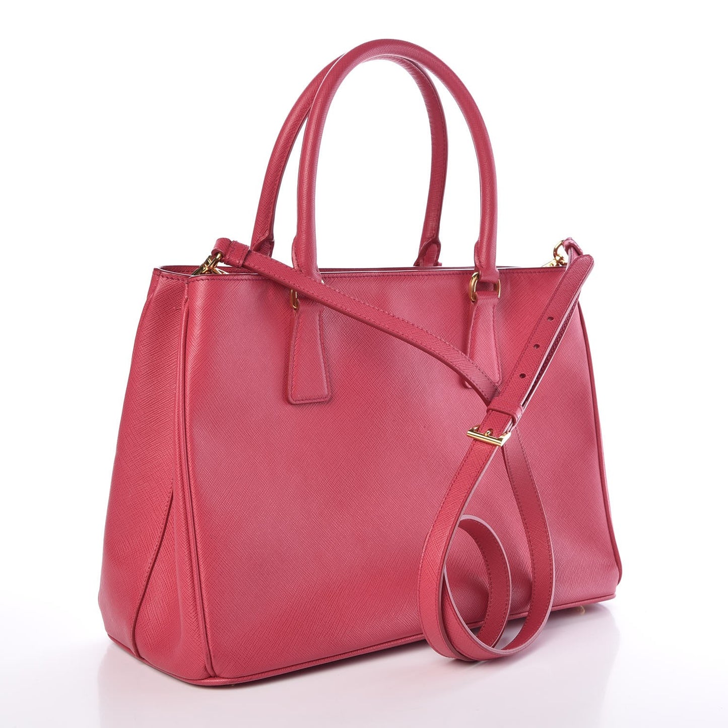 Saffiano Lux Medium Tote Peonia