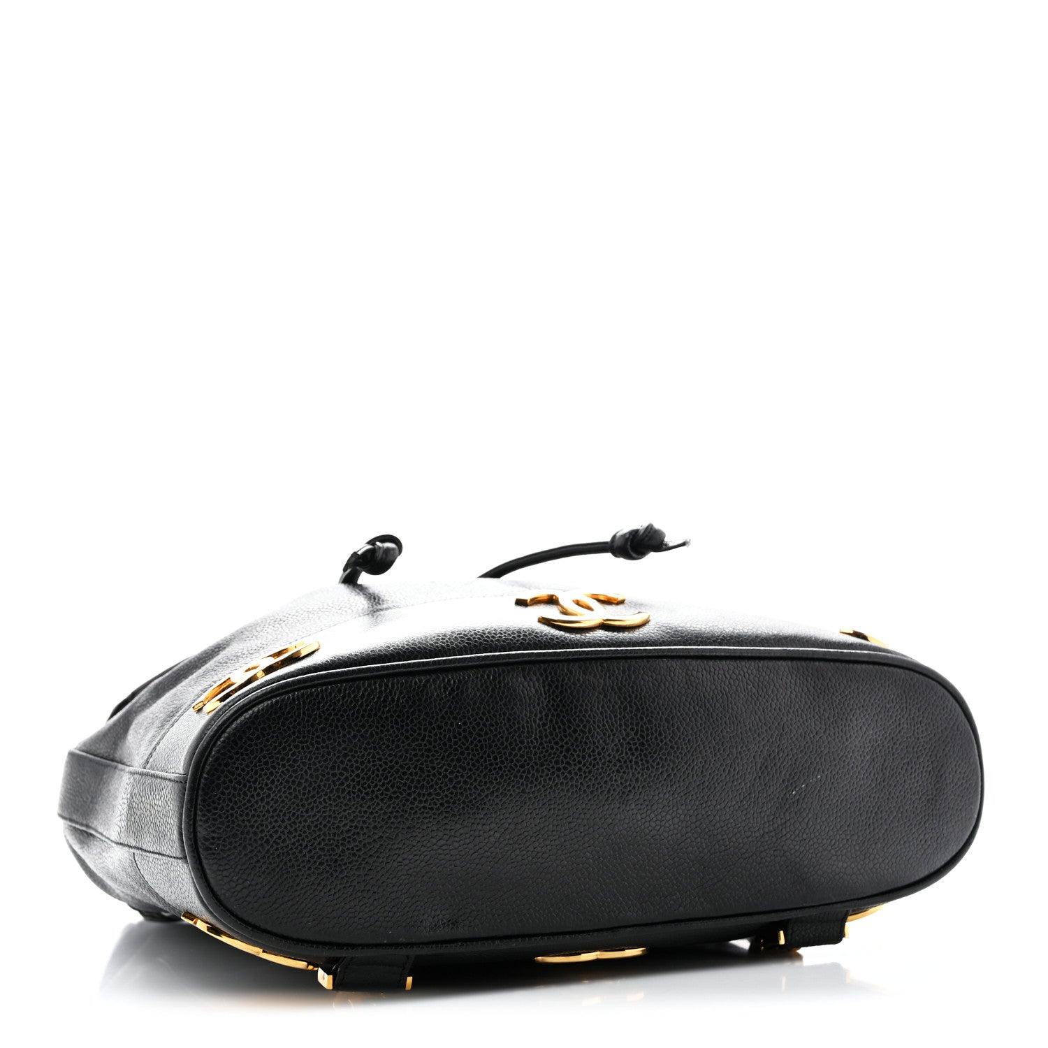 Chanel Caviar Triple CC Backpack Black 6 of 17