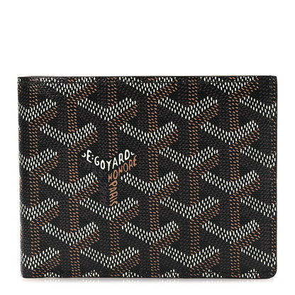 Goyard Goyardine Bi-Fold Victoire PM Wallet Black 1 of 9
