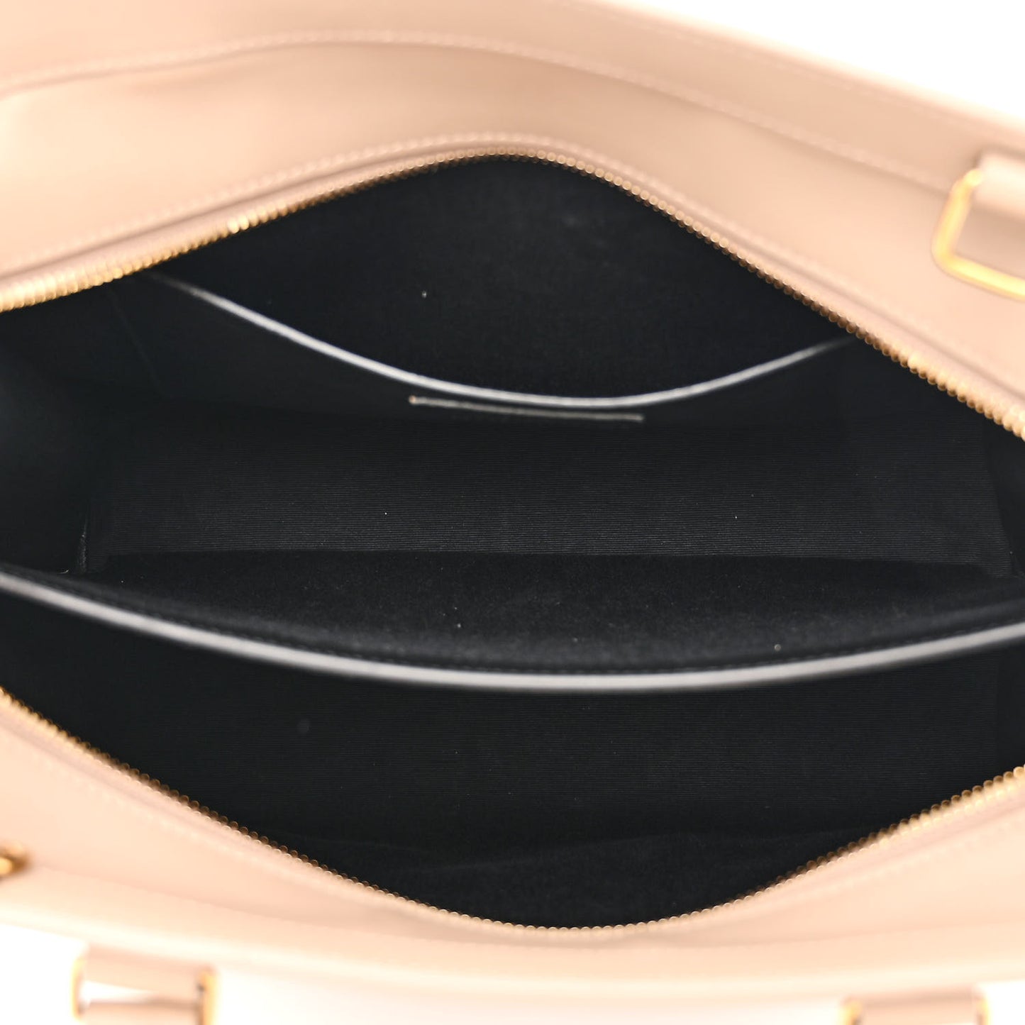 Smooth Calfskin Medium East Side Tote Beige