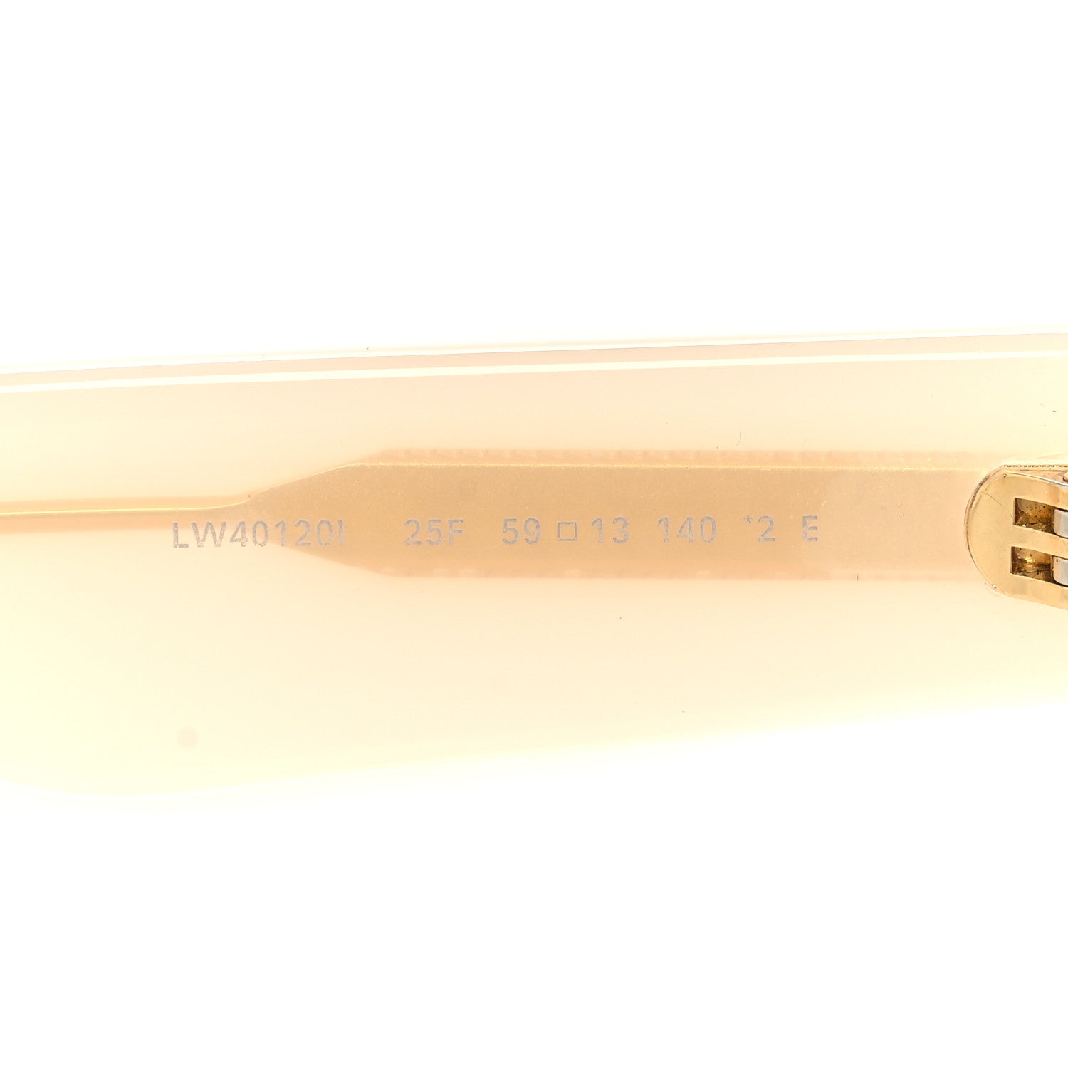 Loewe Acetate Wing Double Frame Sunglasses LW40120I Ivory 6 of 6