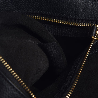 Celine Soft Grained Calfskin Small Belt Cabas Phantom Black 8 of 13