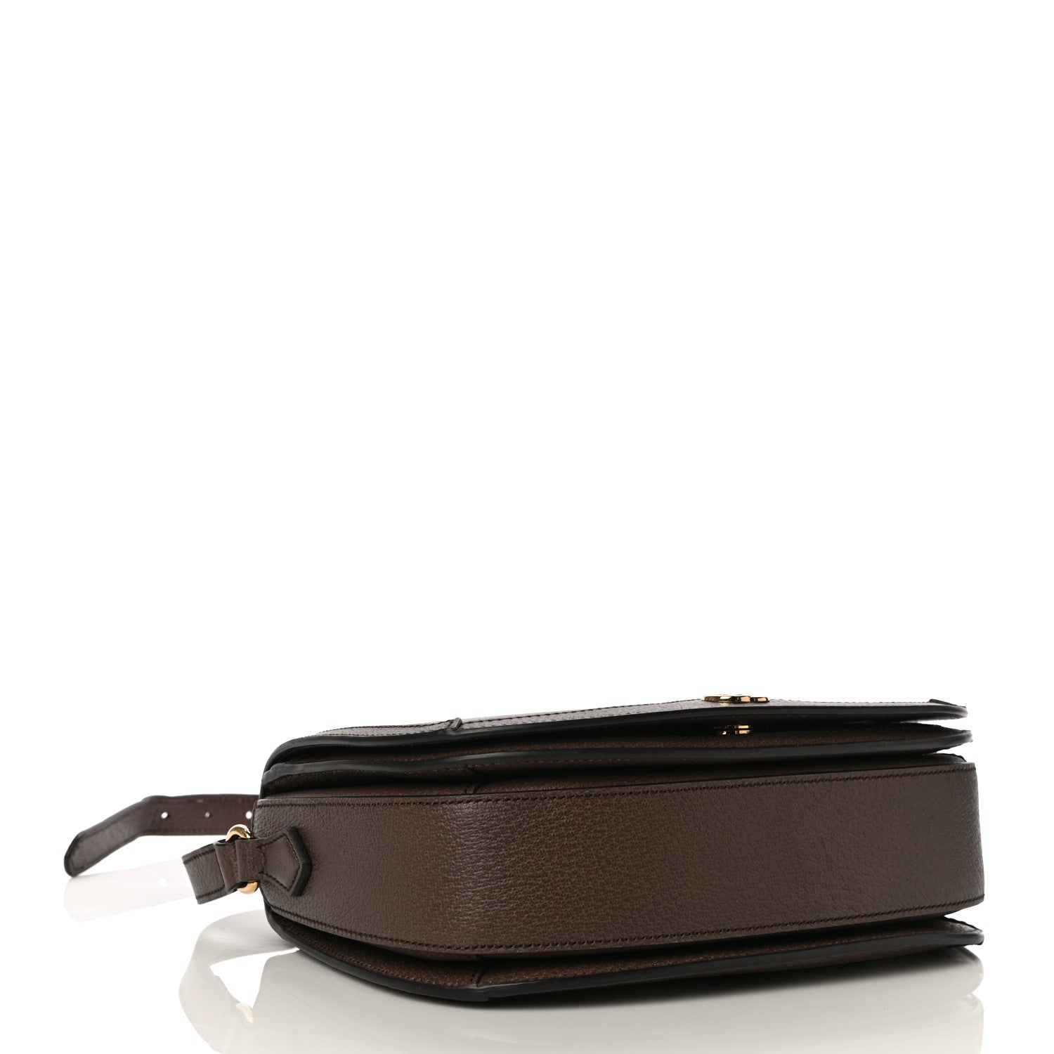 Gucci GG Supreme Monogram Web Small Ophidia Flap Messenger Bag Brown 4 of 15