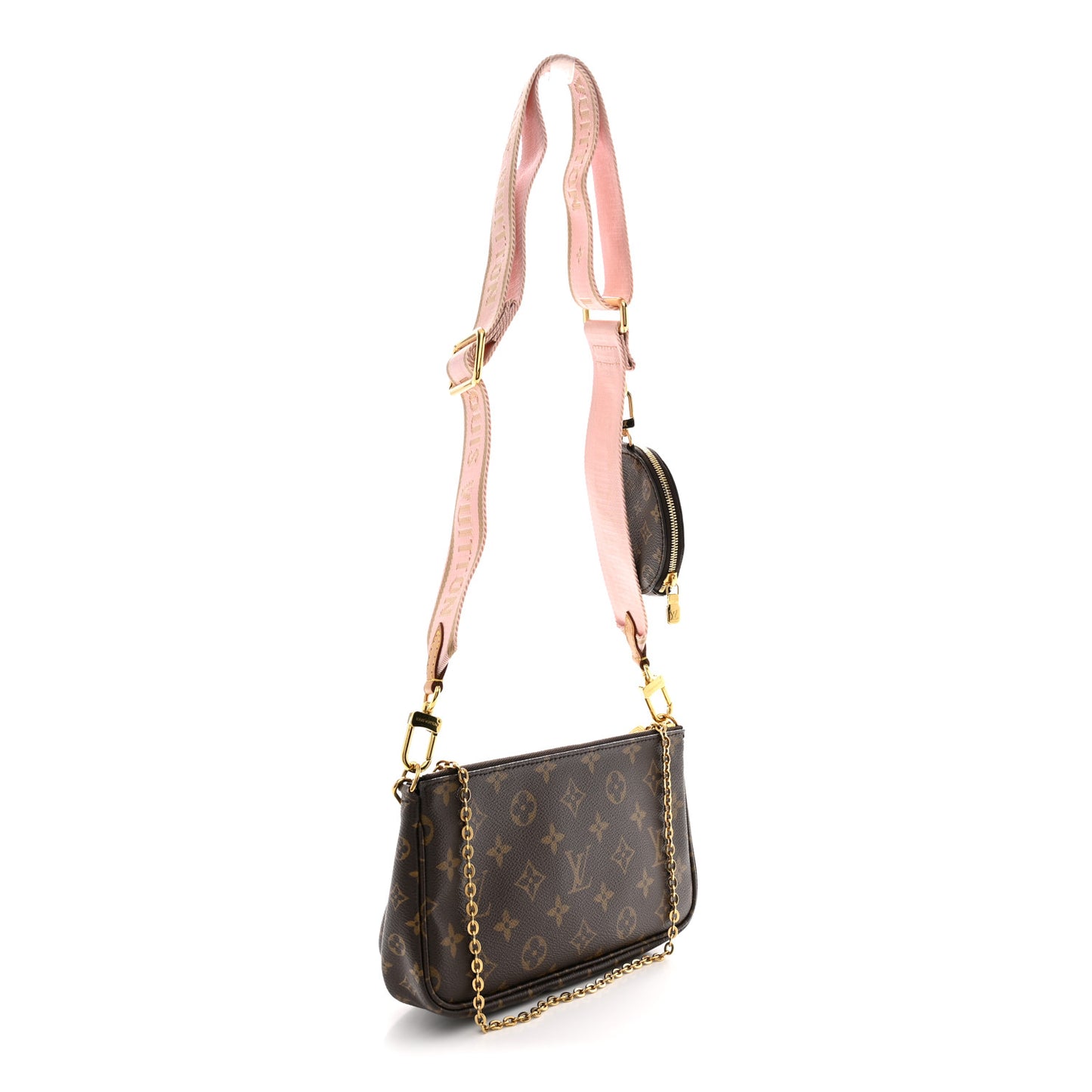 Monogram Multi Pochette Accessories Rose Clair
