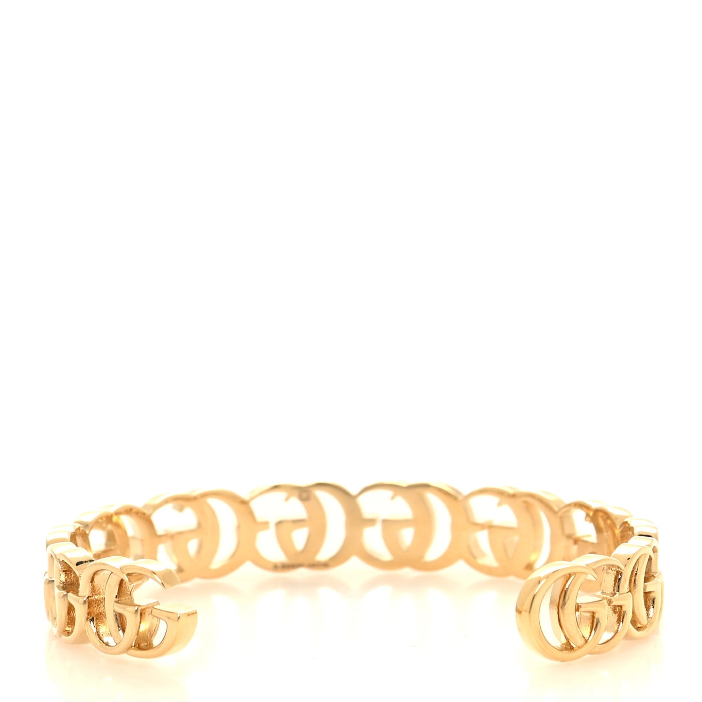 Pearl GG Marmont Bracelet Small Aged Gold Pearl Cream