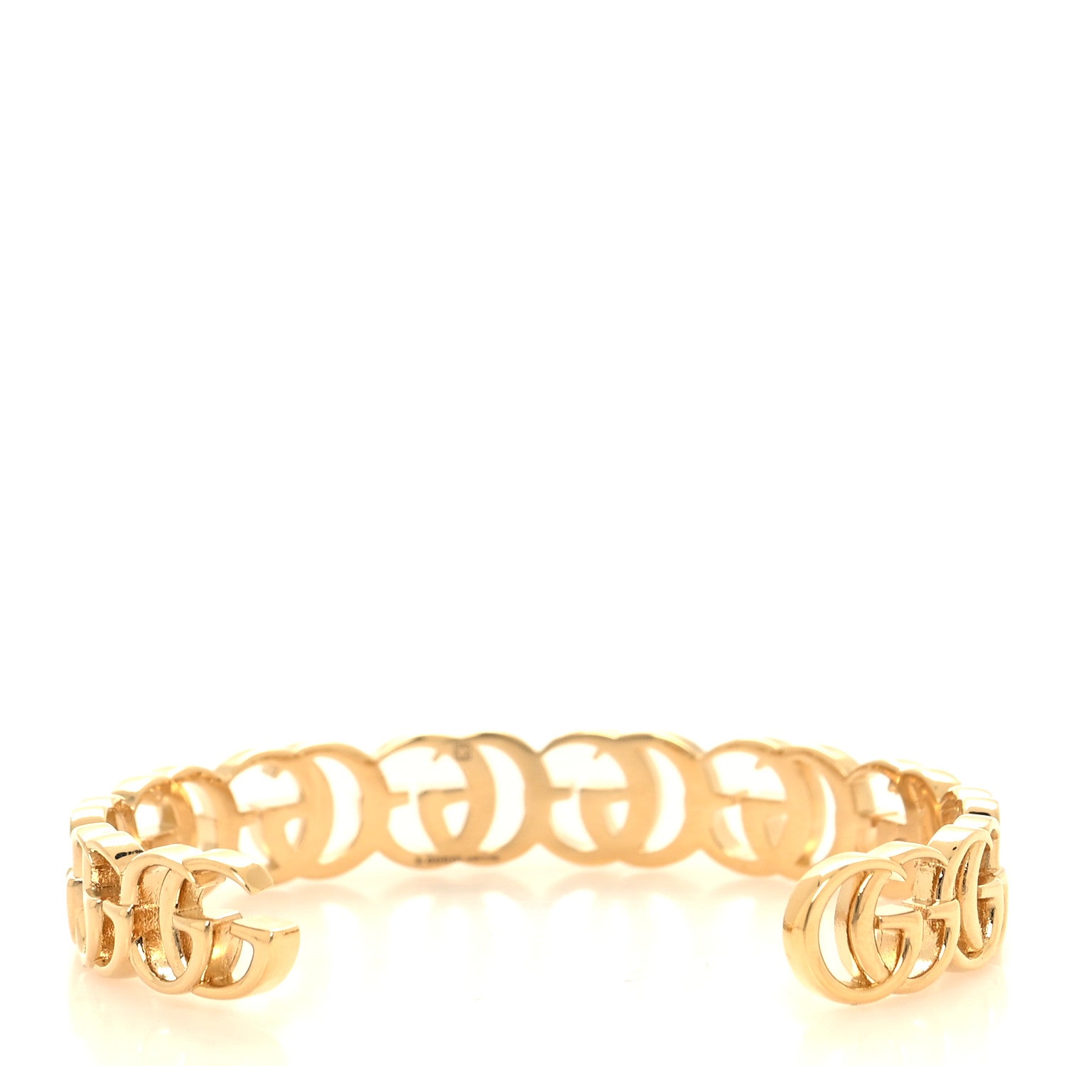 Gucci Pearl GG Marmont Bracelet Small Aged Gold Pearl Cream 3 of 5