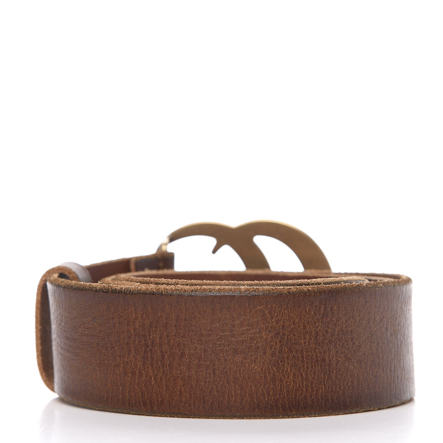 Gucci Faded Calfskin Double G 40mm Belt 70 28 Cuir 2 of 5