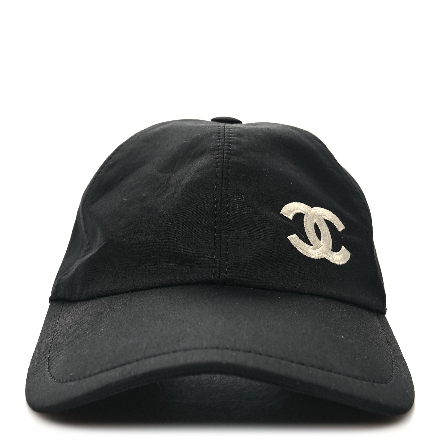 Chanel Cotton CC Cap Hat Black 3 of 9