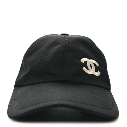 Chanel Cotton CC Cap Hat Black 3 of 9
