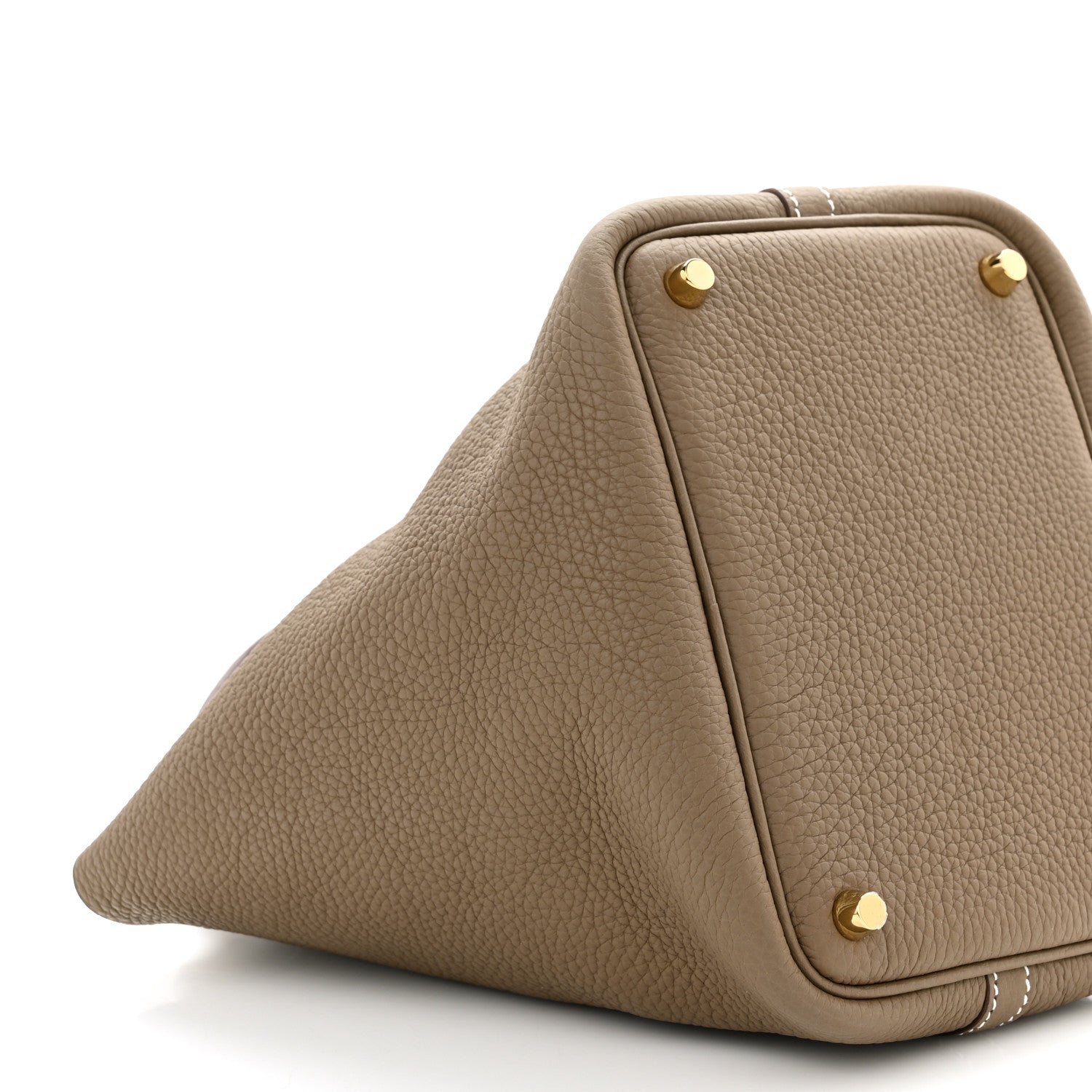 Hermes Taurillon Clemence Picotin Lock 18 PM Etoupe 8 of 10