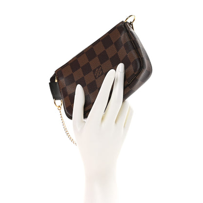 Louis Vuitton Damier Ebene Mini Pochette Accessories 2 of 11