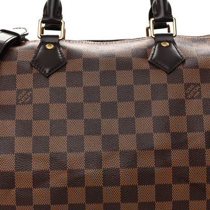 Louis Vuitton Damier Ebene Speedy Bandouliere 30 8 of 11