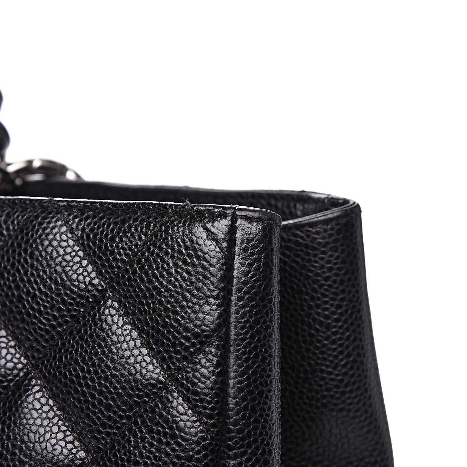 Chanel Caviar Quilted Grand Shopping Tote GST Black 13 of 16