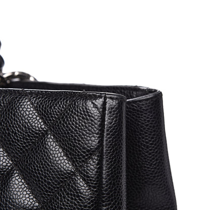 Chanel Caviar Quilted Grand Shopping Tote GST Black 13 of 16