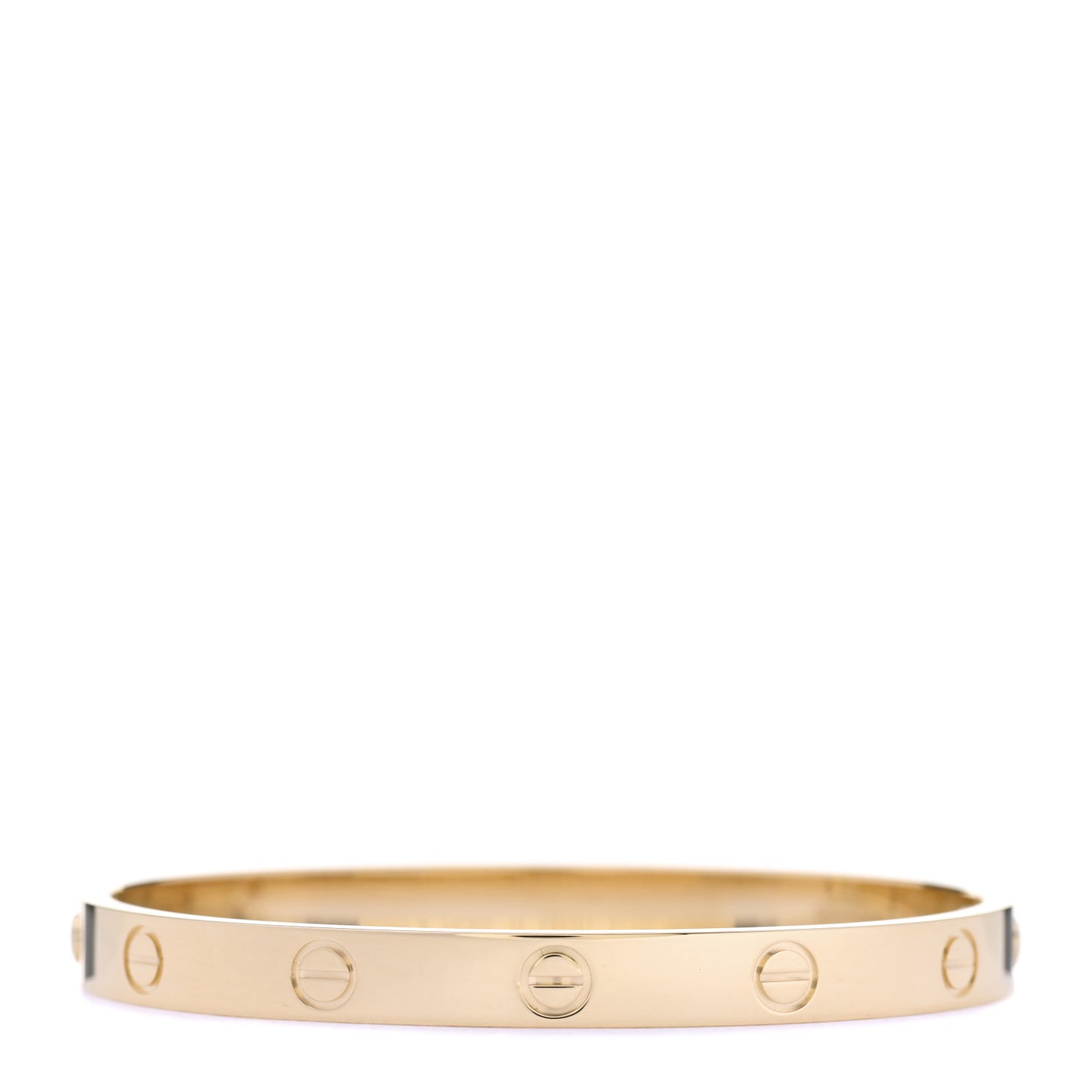 18K Yellow Gold LOVE Bracelet 17