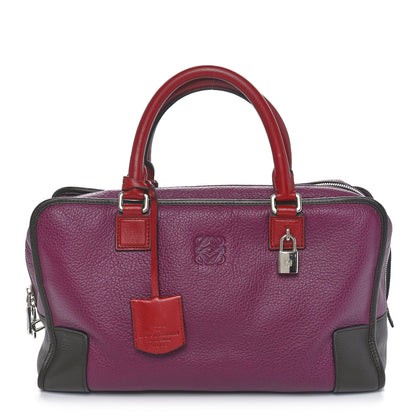 Loewe Calfskin Amazona 36 Purple 1 of 9