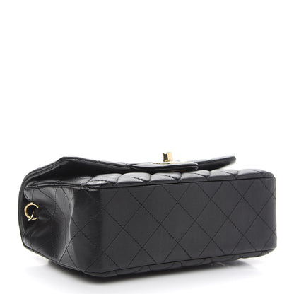 Chanel Lambskin Quilted Mini Rectangular Flap Black 7 of 10