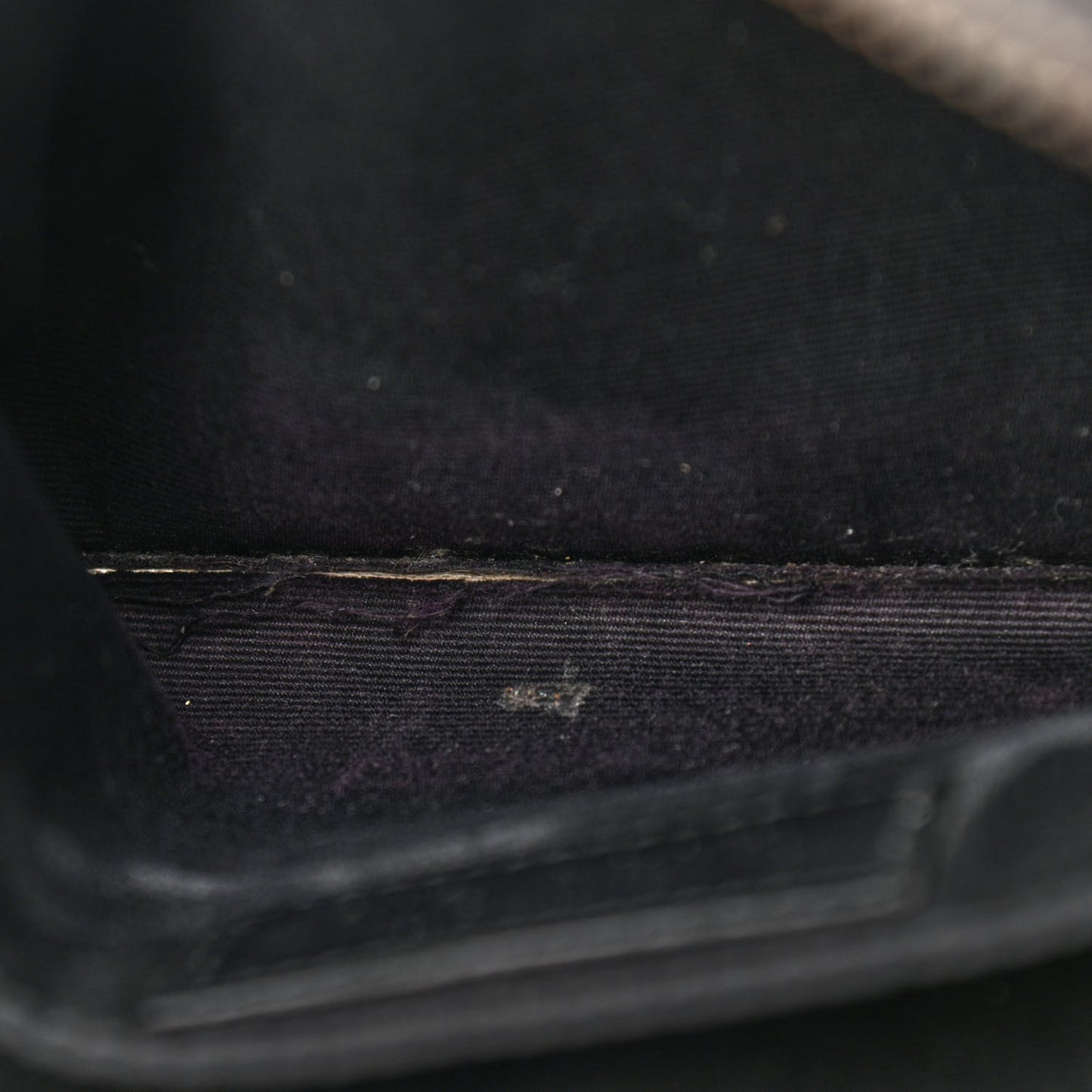Lambskin Monogram Small Lou Camera Bag Asphalt