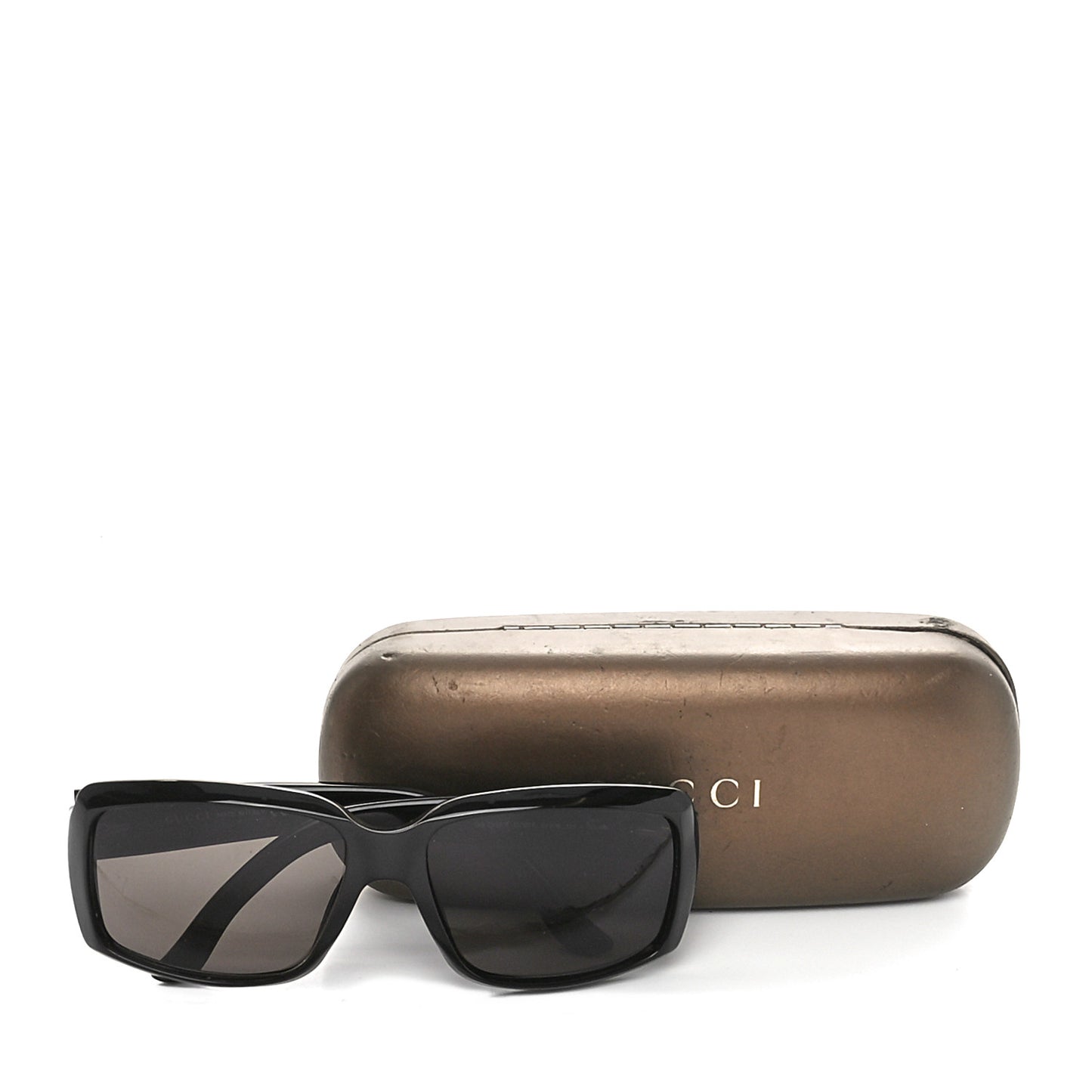 Acetate Square Frame Sunglasses GG3506S Black