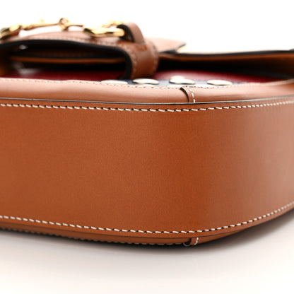 Gucci Snakeskin Studded Web Mini Horsebit 1955 Shoulder Bag Multicolor 10 of 11