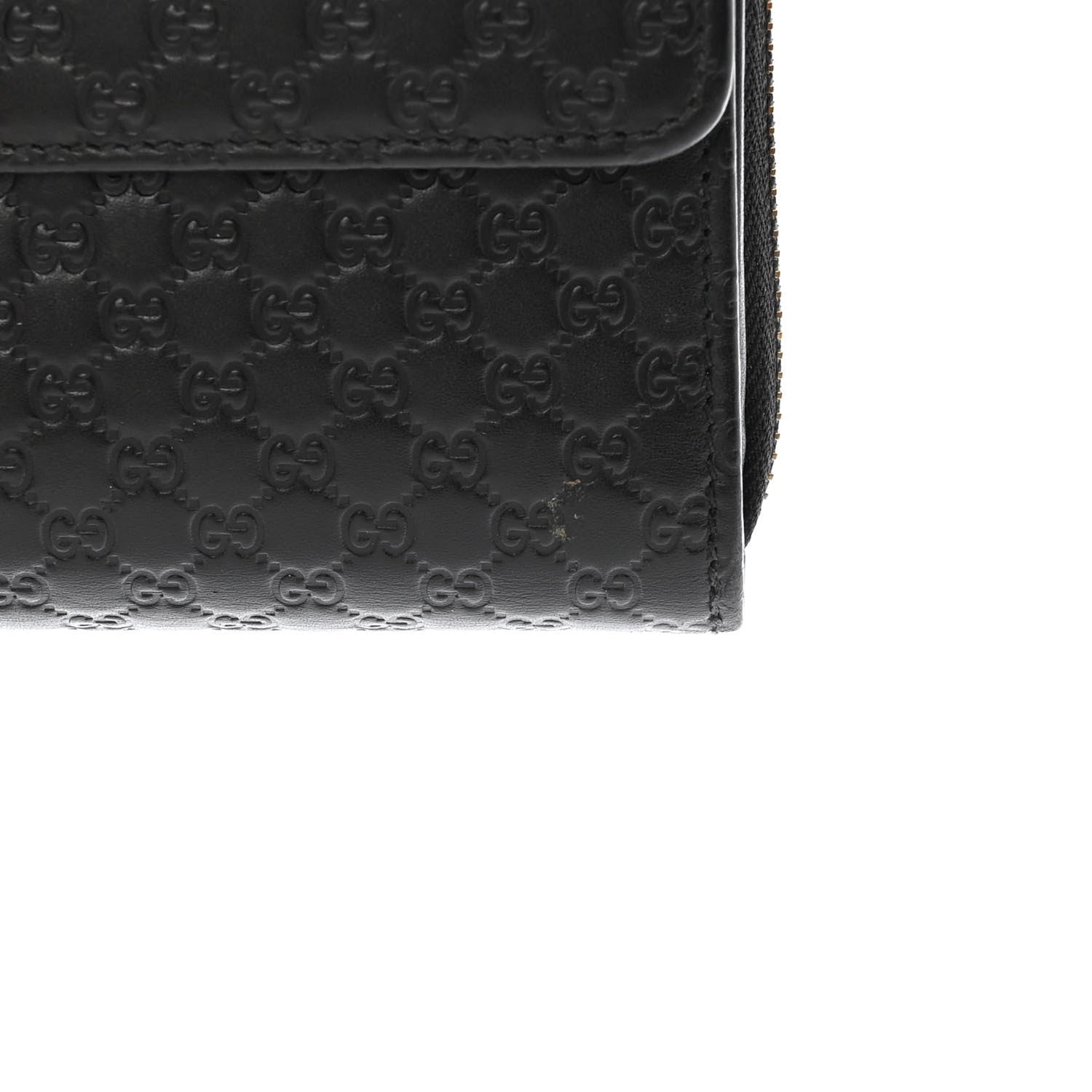 Gucci Soft Microguccissima Continental Zip Wallet Black 22 of 24