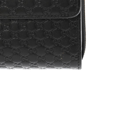 Gucci Soft Microguccissima Continental Zip Wallet Black 22 of 24