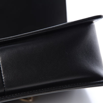 Chanel Lambskin Quilted Medium Boy Flap Black 15 of 18