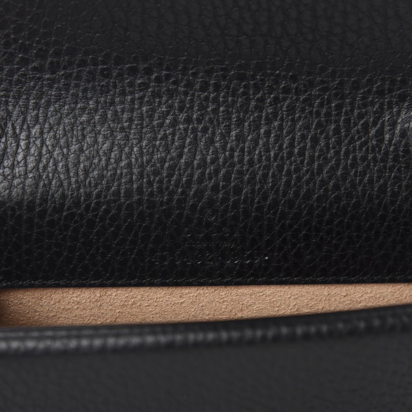 Calfskin Super Mini Dionysus Shoulder Bag Black