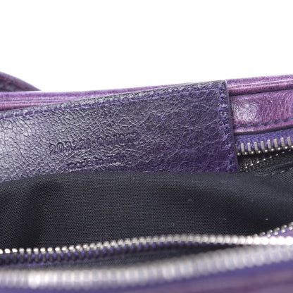 Balenciaga Agneau Giant 12 Silver Hardware Chic Bag Sapphire 8 of 14