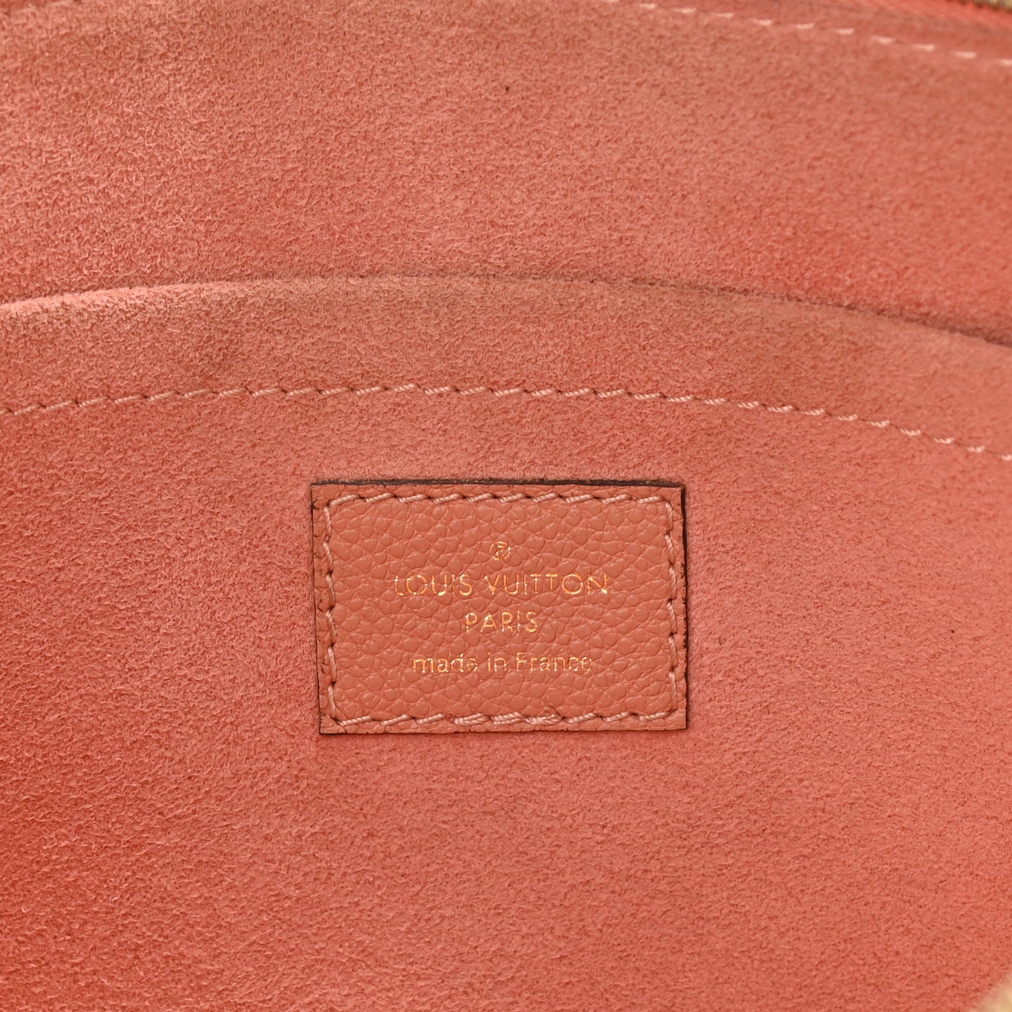 Monogram Daily Pouch Peach