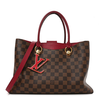 Louis Vuitton Damier Ebene LV Riverside Lie De Vin 1 of 10