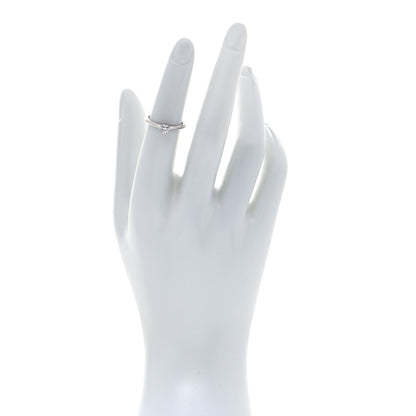 Tiffany Platinum Diamond .28ct Solitaire Engagement Ring 49 5 2 of 8