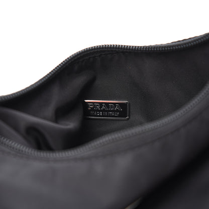 Prada Tessuto Nylon Hobo Black 5 of 8