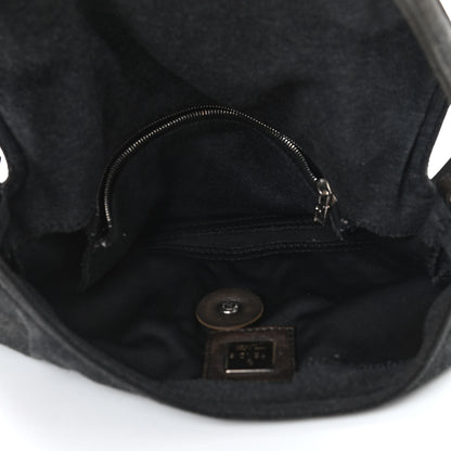 Fendi Jersey Baguette Grey 6 of 12