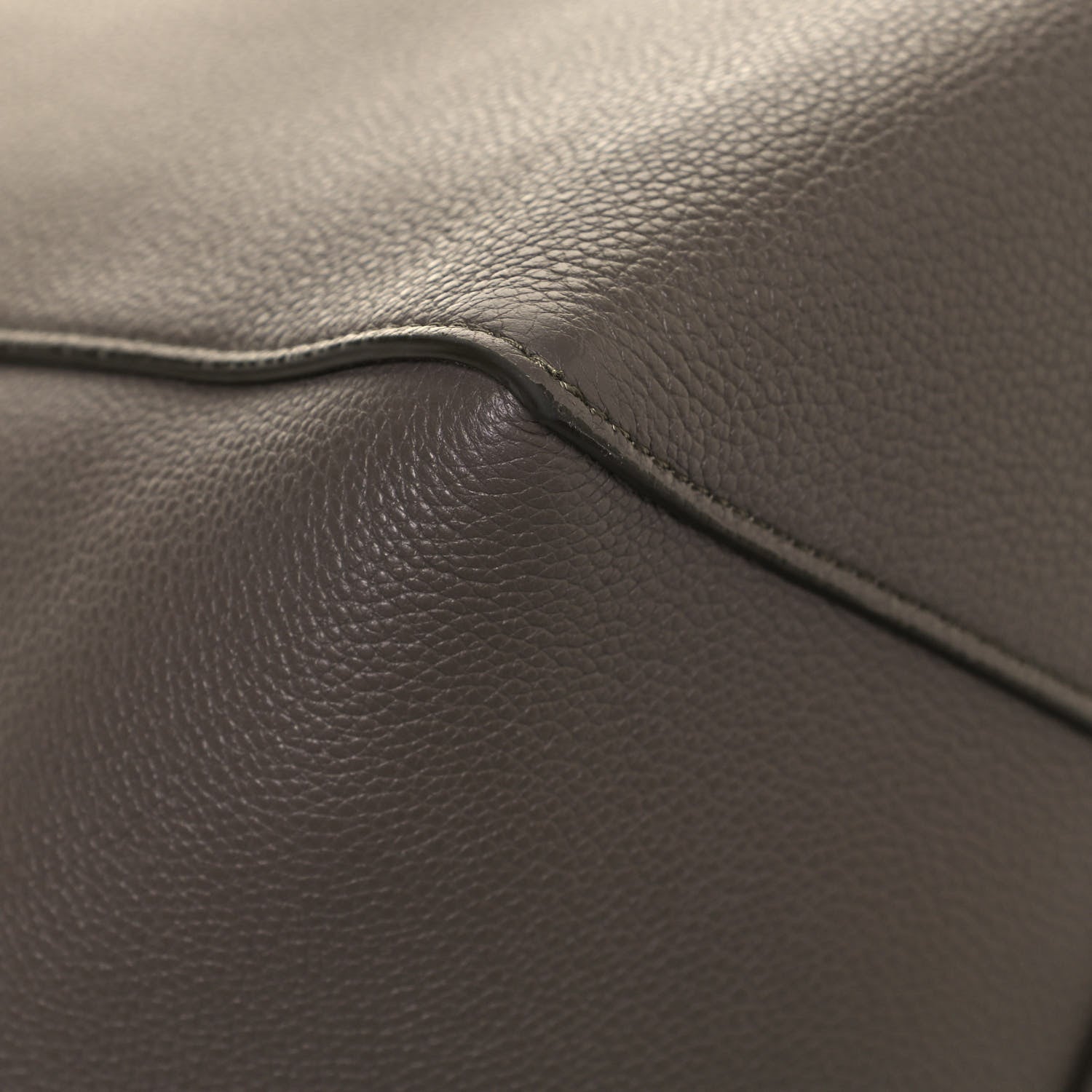 Celine Soft Grained Calfskin Medium Belt Cabas Phantom Taupe 9 of 10