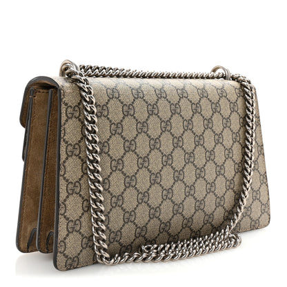 Gucci GG Supreme Monogram Small Dionysus Shoulder Bag Taupe 3 of 10