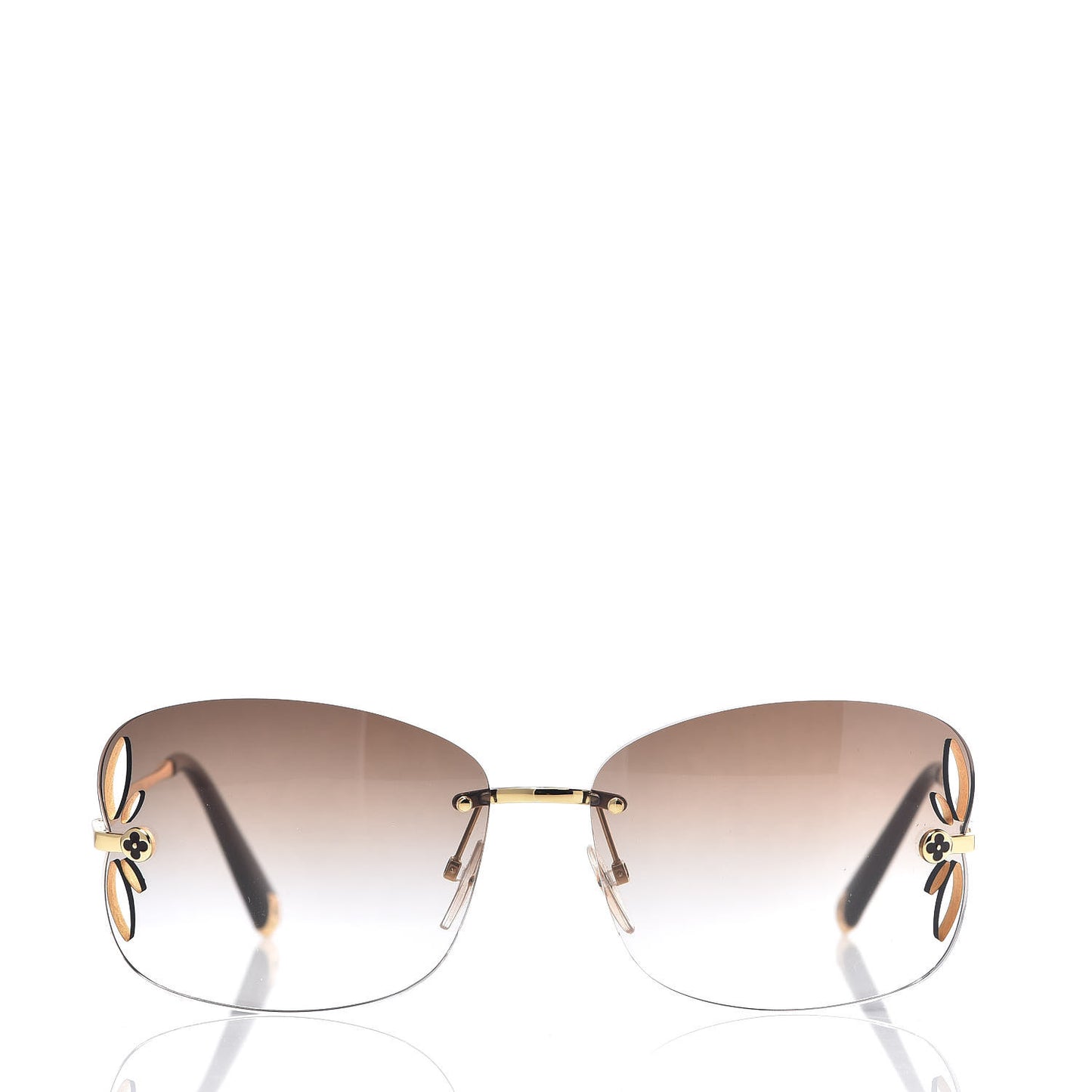 Lily Sunglasses Z0371U Brown Glitter