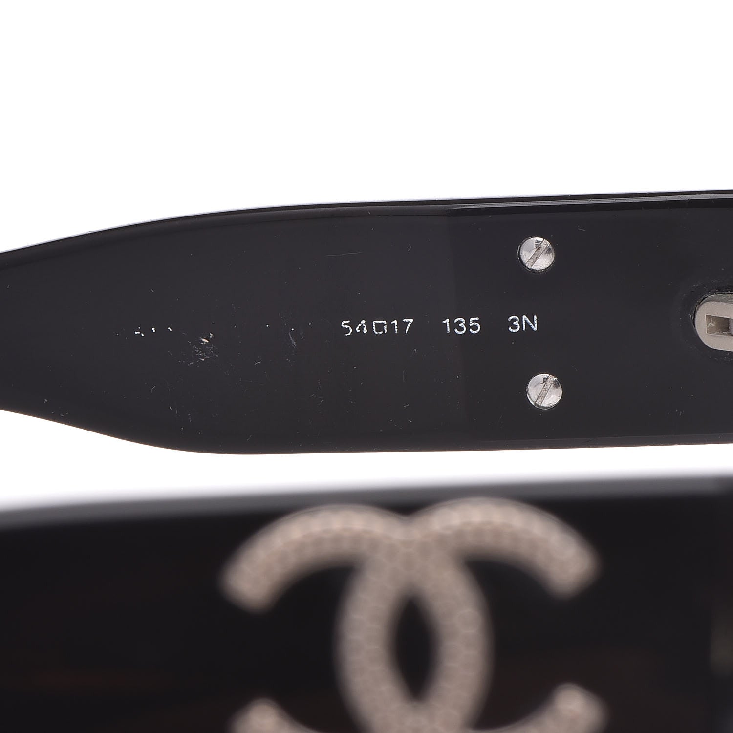 Chanel CC Sunglasses Black 6 of 7