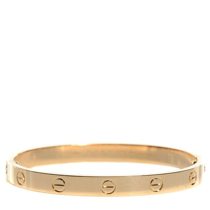 Cartier 18K Yellow Gold LOVE Bracelet 17 1 of 6